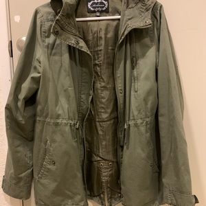 Forever 21 Khaki military style jacket